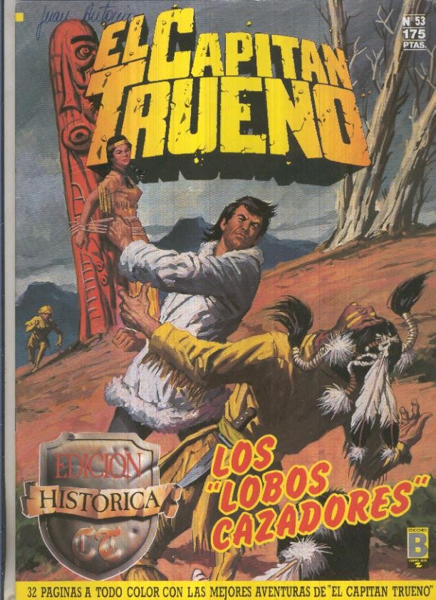 Edicion Historica El Capitan Trueno numero 053: Los lobos cazadores