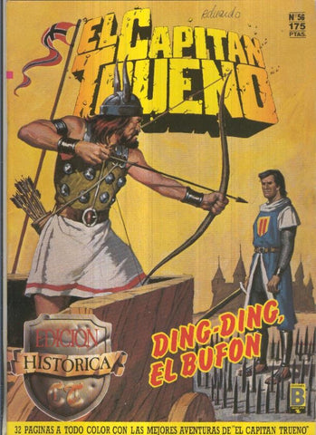 Edicion Historica El Capitan Trueno numero 056: Ding Ding el bufon
