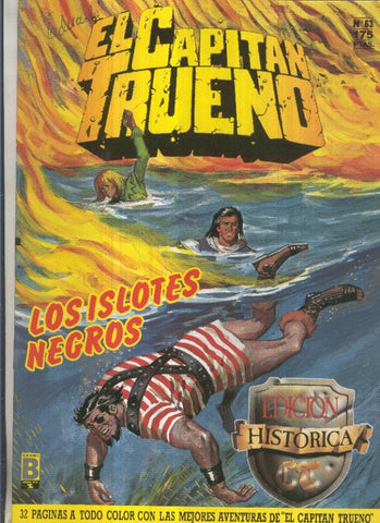 Edicion Historica El Capitan Trueno numero 063: Los islotes negros