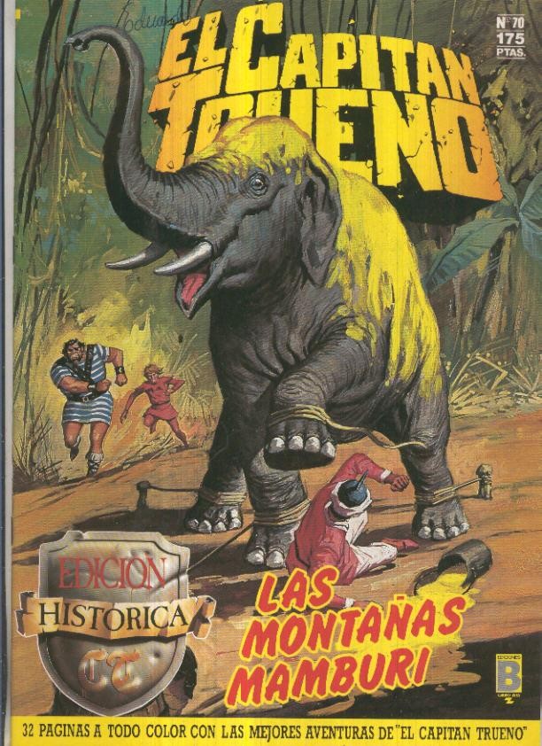 Edicion Historica El Capitan Trueno numero 070: Las montañas Mamburi