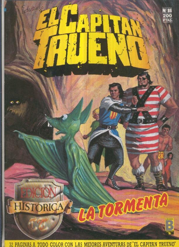 Edicion Historica El Capitan Trueno numero 086: La tormenta