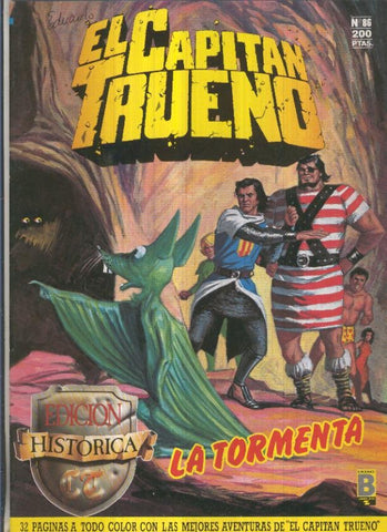Edicion Historica El Capitan Trueno numero 086: La tormenta
