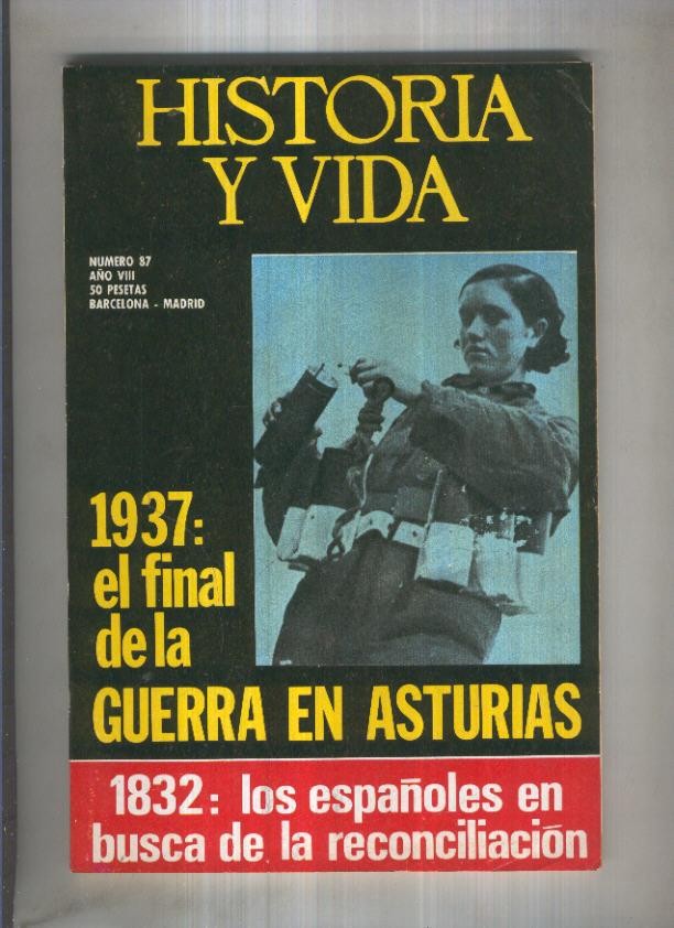 Historia y Vida revista numero 087: Madame du Brry