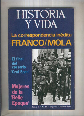 Historia y Vida revista numero 093: El final del corsario Graf Spee