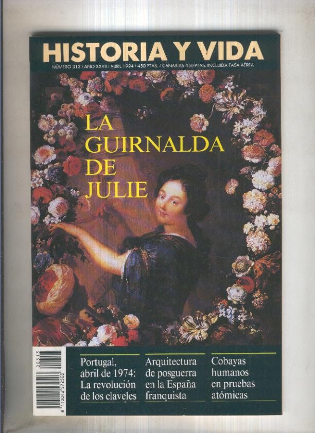 Historia y Vida revista numero 313: la guirnalda de Julie