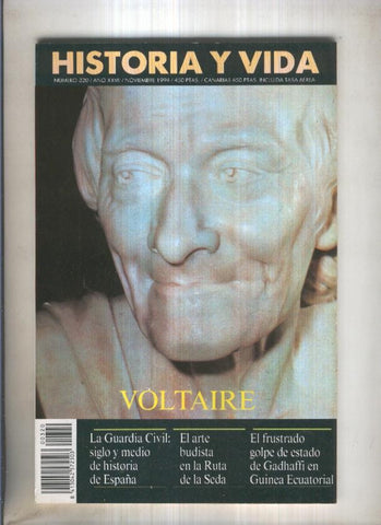 Historia y Vida revista numero 320: Voltaire