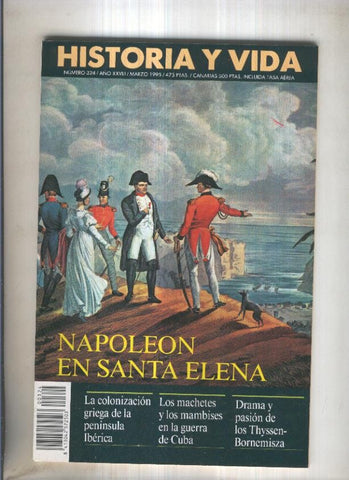Historia y Vida revista numero 324: Napoleon en Santa Elena