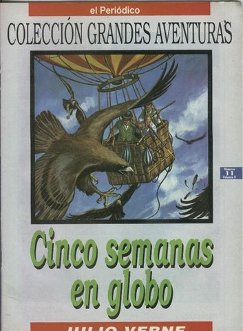 Grandes Aventuras tomo segundo numero 11: Cinco semanas en globo