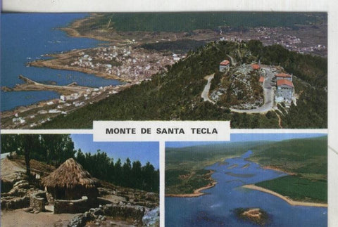 Postal: Pontevedra: La Guardia: Monte de Santa Tecla