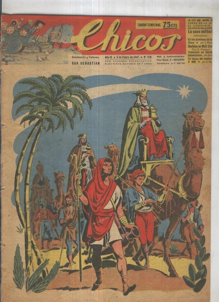Chicos de Consuelo Gil numero 418 (procede de tomo desencuadernado)