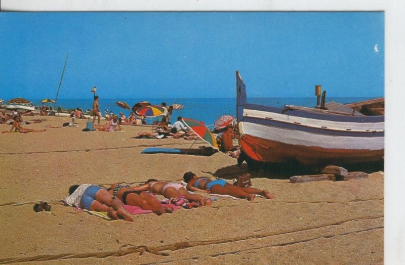 Postal 07700 : Calleta , vista de la playa