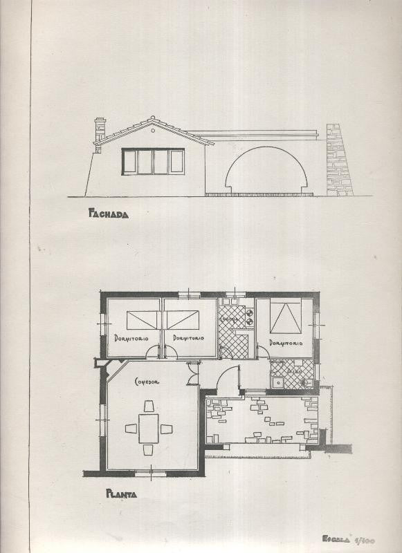 Planos modernos de Villas y Chalets modelo numero 30