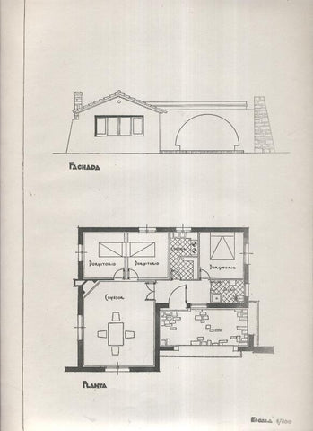 Planos modernos de Villas y Chalets modelo numero 30