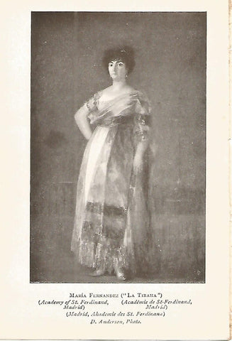 Lamina 690: GOYA. Maria Fernandez La Tirana