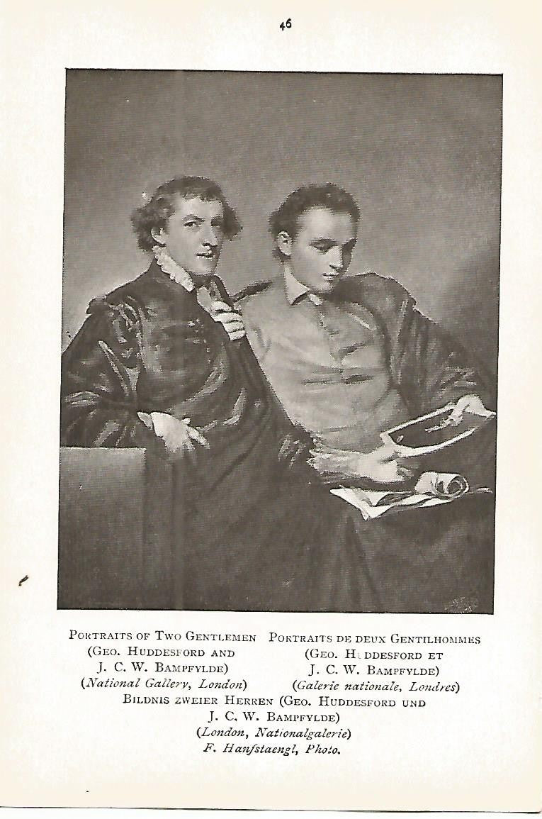 Lamina 241: REYNOLDS. Retratos de dos jovenes 