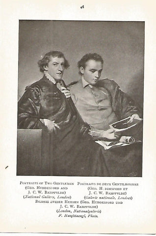 Lamina 241: REYNOLDS. Retratos de dos jovenes 