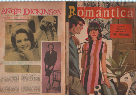 Romantica numero 231: ficha de Angie Dickinson