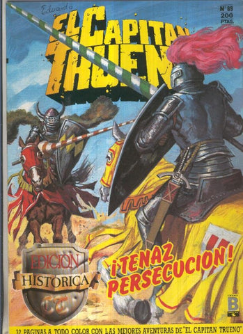 Edicion Historica El Capitan Trueno numero 089: Tenaz persecucion