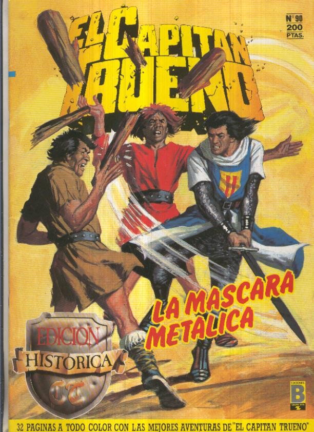 Edicion Historica El Capitan Trueno numero 090: La mascara metalica