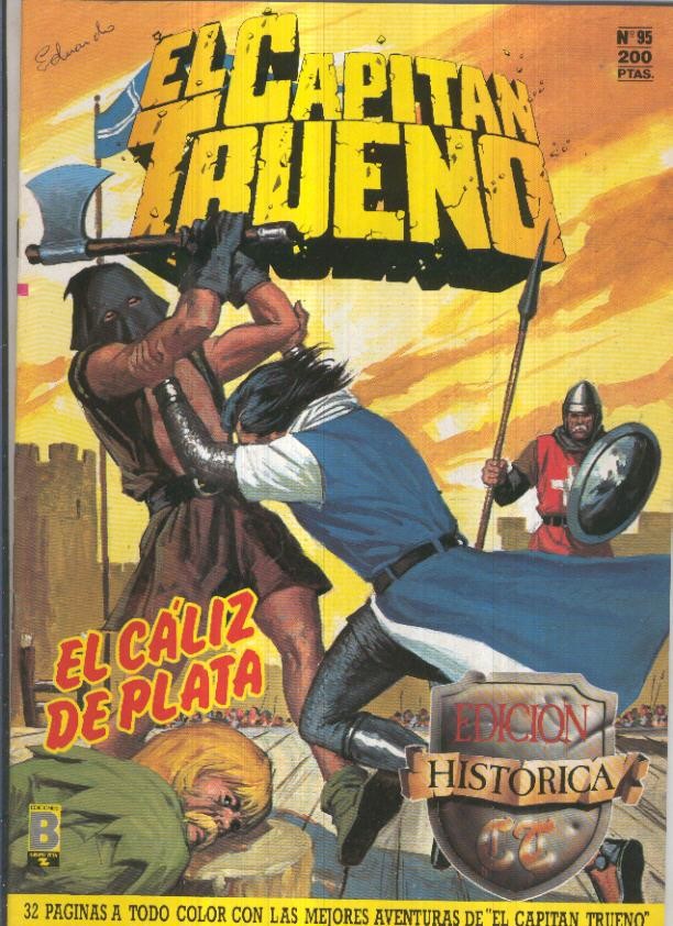 Edicion Historica El Capitan Trueno numero 095: El caliz de plata