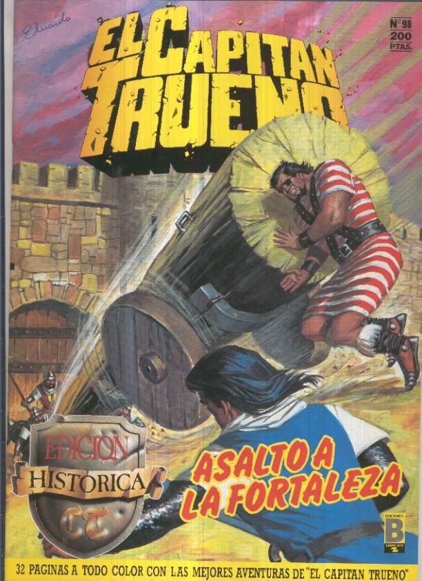 Edicion Historica El Capitan Trueno numero 098: Asalto a la fortaleza