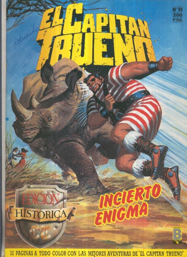 Edicion Historica El Capitan Trueno numero 099: Incierto enigma