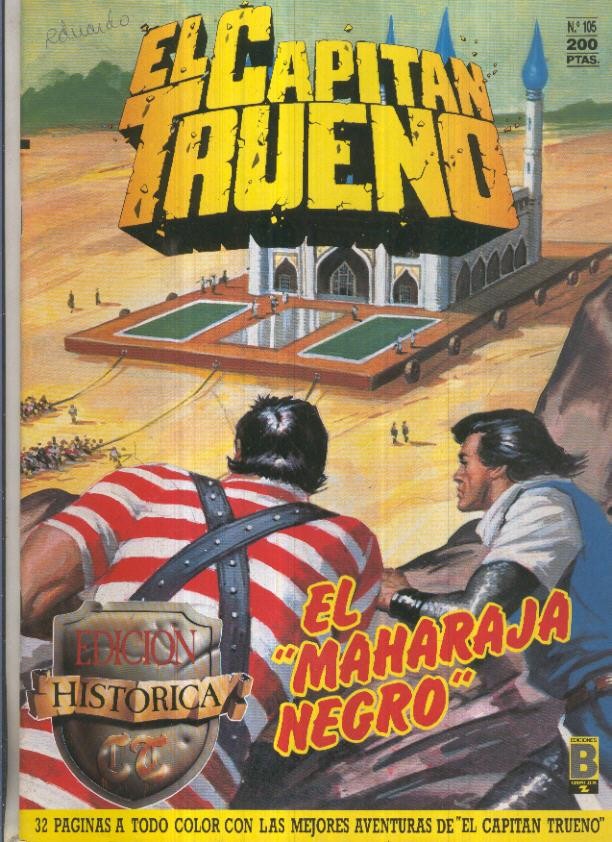 Edicion Historica El Capitan Trueno numero 105: El Maharaja Negro
