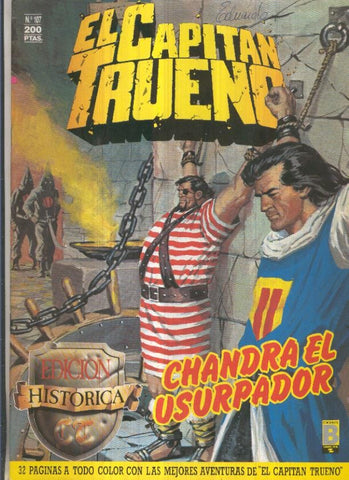 Edicion Historica El Capitan Trueno numero 107: Chandra el usurpador