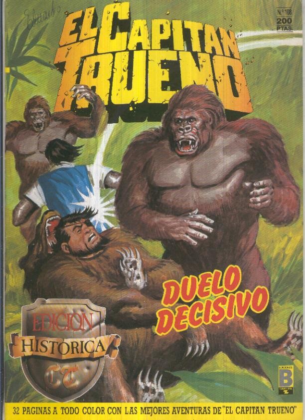 Edicion Historica El Capitan Trueno numero 108: Duelo decisivo