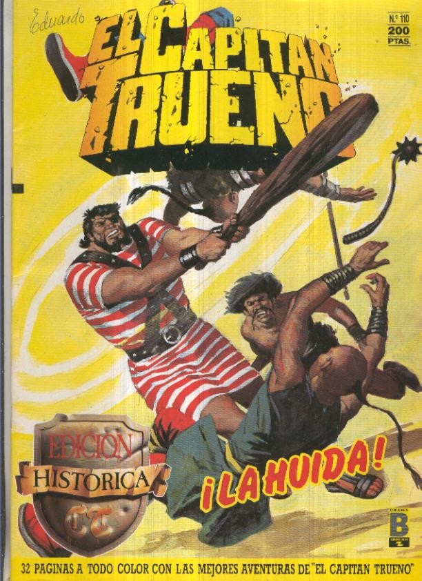 Edicion Historica El Capitan Trueno numero 110: La huida