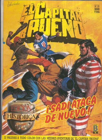 Edicion Historica El Capitan Trueno numero 111: Sadi ataca de nuevo