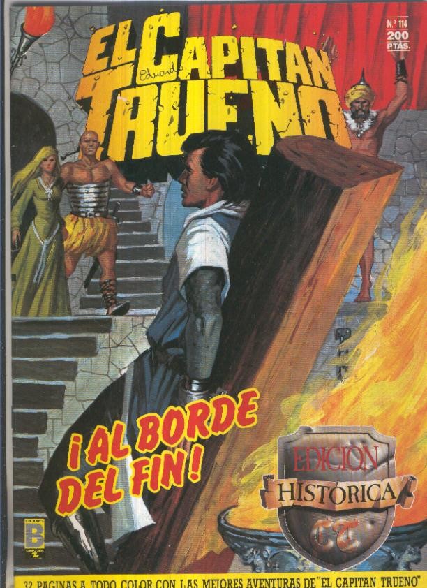 Edicion Historica El Capitan Trueno numero 114: Al borde del fin