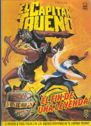 Edicion Historica El Capitan Trueno numero 116: El fin de una leyenda