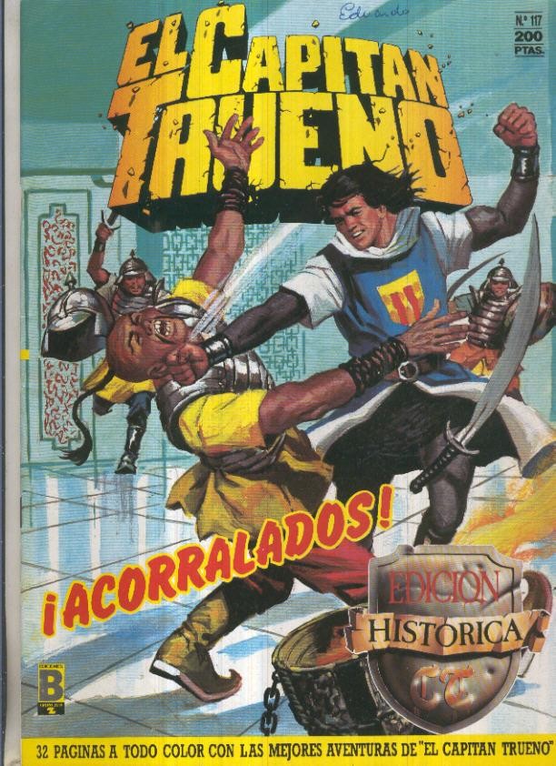 Edicion Historica El Capitan Trueno numero 117: Acorralados