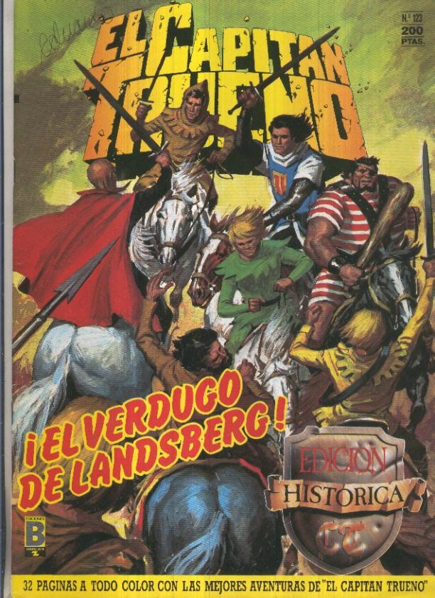 Edicion Historica El Capitan Trueno numero 123: El verdugo de Landsberg