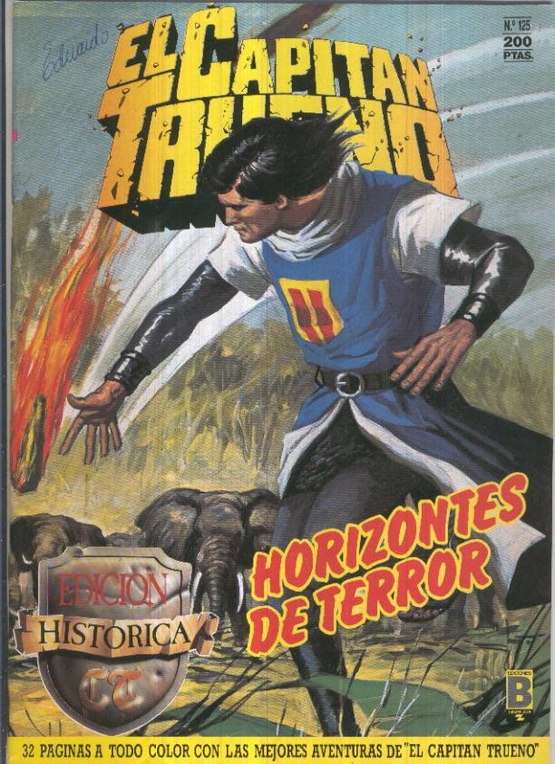 Edicion Historica El Capitan Trueno numero 125: Horizontes de terror