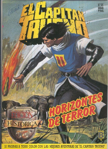 Edicion Historica El Capitan Trueno numero 125: Horizontes de terror