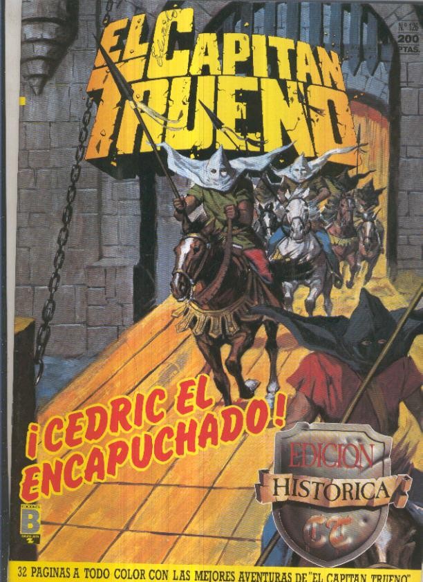 Edicion Historica El Capitan Trueno numero 126: Cedric el encapuchado