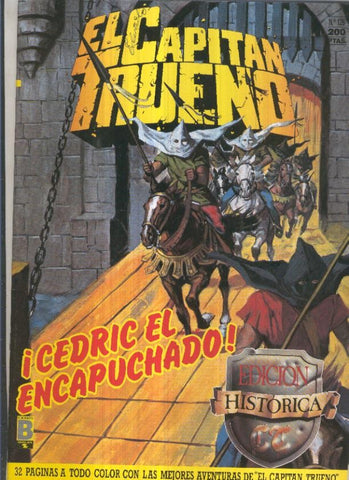 Edicion Historica El Capitan Trueno numero 126: Cedric el encapuchado