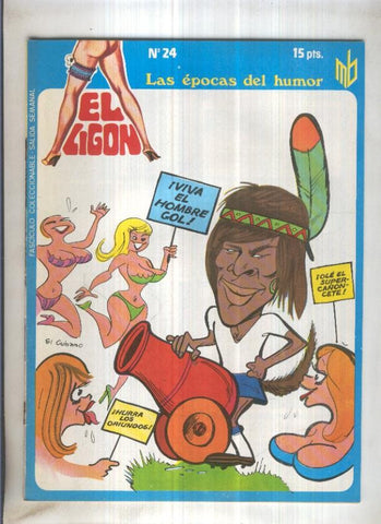 Revista de humor: El Ligon numero 24