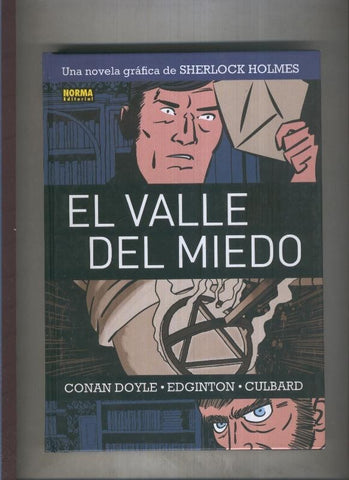 El valle del miedo, una novela grafica de Sherlock Holmes