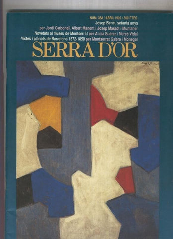 Serra D,Or numero 388: Vistes inmplanols de Barcelona 1572-1850