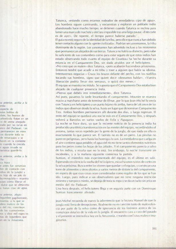 El viaje de Cousteau por el amazonas, fasciculo paginas 161 a 176