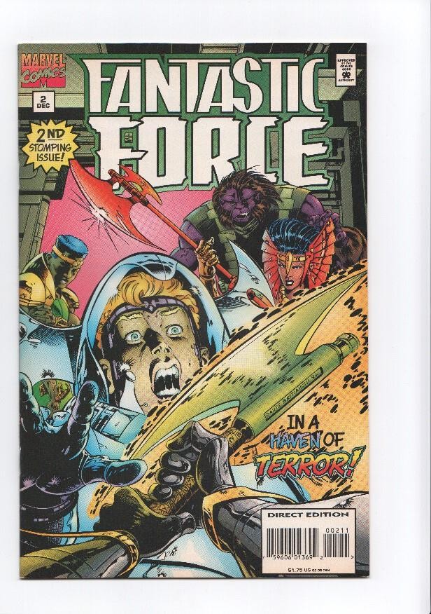 FANTASTIC FORCE, Vol.1 Numero 02: Zarathustra (Marvel 1994)
