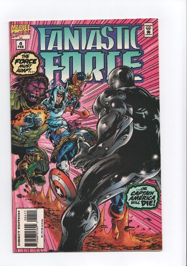 FANTASTIC FORCE, Vol.1 Numero 04: Adapt or Die (Marvel 1995)