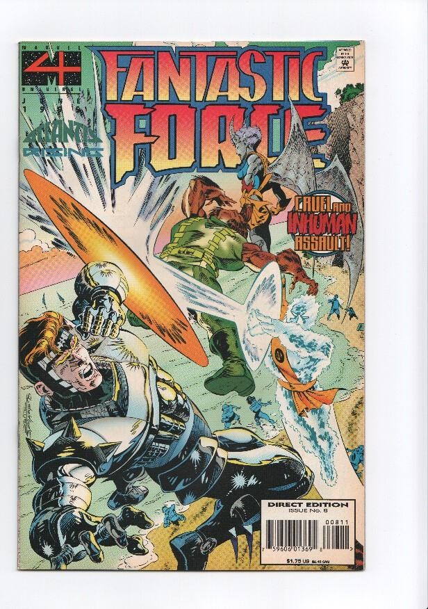 FANTASTIC FORCE, Vol.1 Numero 08: Atlantis Rising 2 (Marvel 1995)