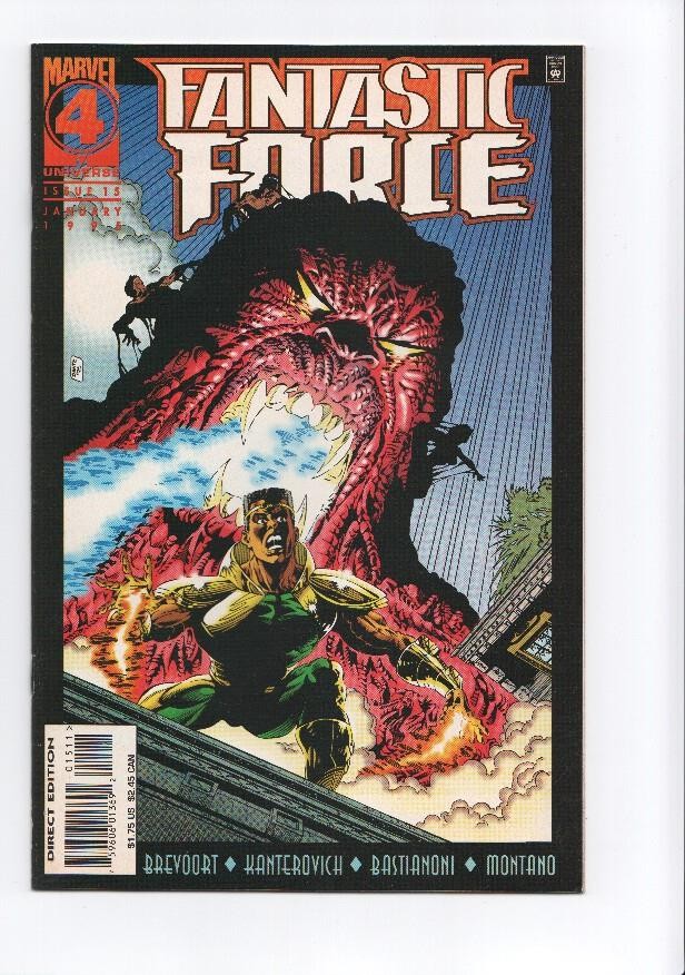 FANTASTIC FORCE, Vol.1 Numero 15: Wakanda Screams (Marvel 1996)