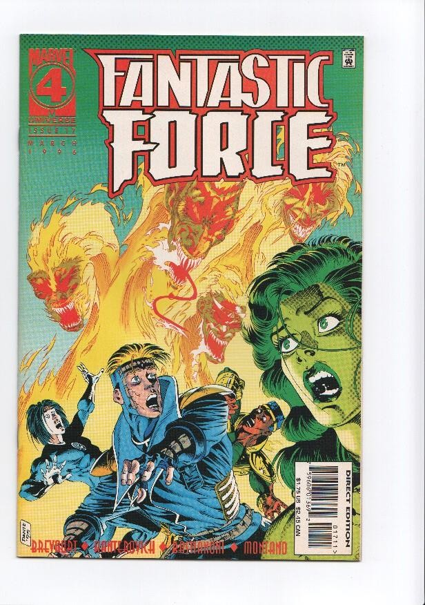 FANTASTIC FORCE, Vol.1 Numero 17: Agendas Diabolik (Marvel 1996)