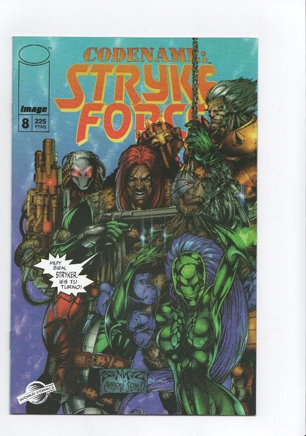 Codename: STRIKE FORCE, Vol.1 Numero 08: Mision Himalaya (World Comics 1996)