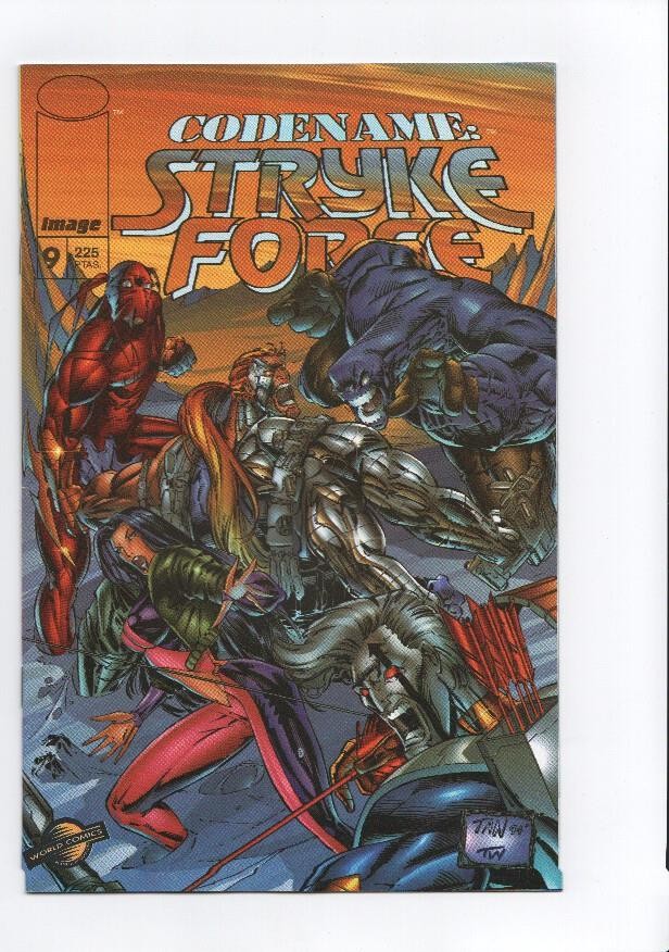 Codename: STRIKE FORCE, Vol.1 Numero 09: Necesidades Biologicas (World Comics 1996)